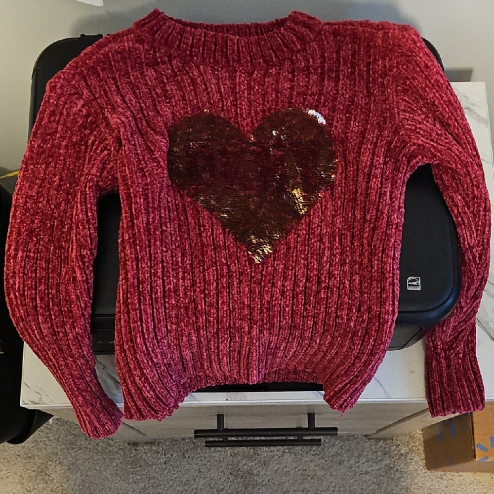 Red Heart Sweater